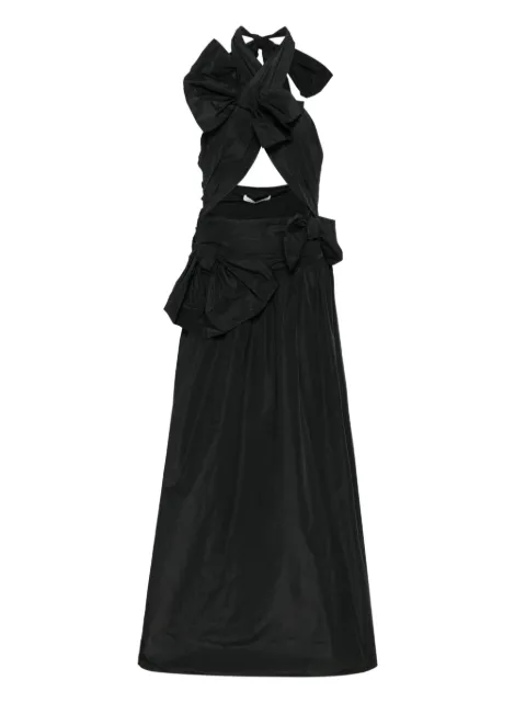 Viktor & Rolf drape bow maxi dress