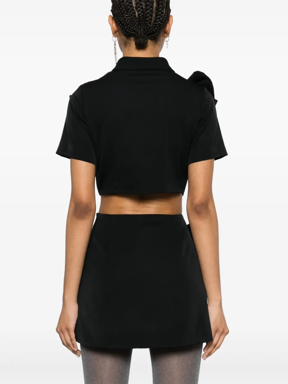 Viktor & Rolf Bouquet top met strik Zwart