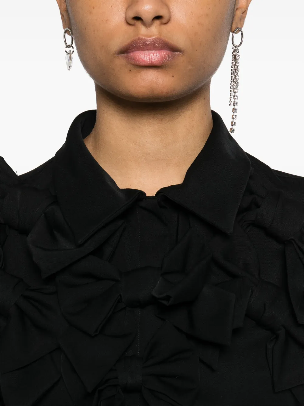 Viktor & Rolf Bouquet top met strik Zwart