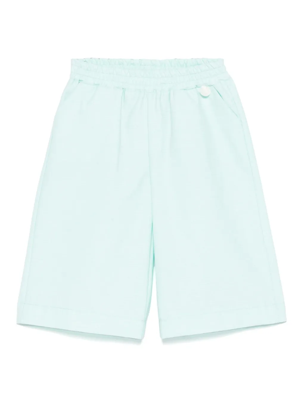 Shop Le Bebé Enfant Logo-plaque Trousers In Green