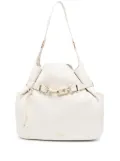 LIU JO logo-lettering shoulder ba - White