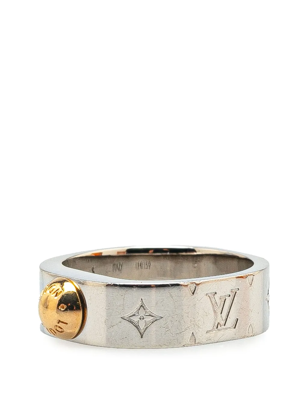 Louis Vuitton Pre-Owned Anello color argento Nanogram 2019 | Image 2