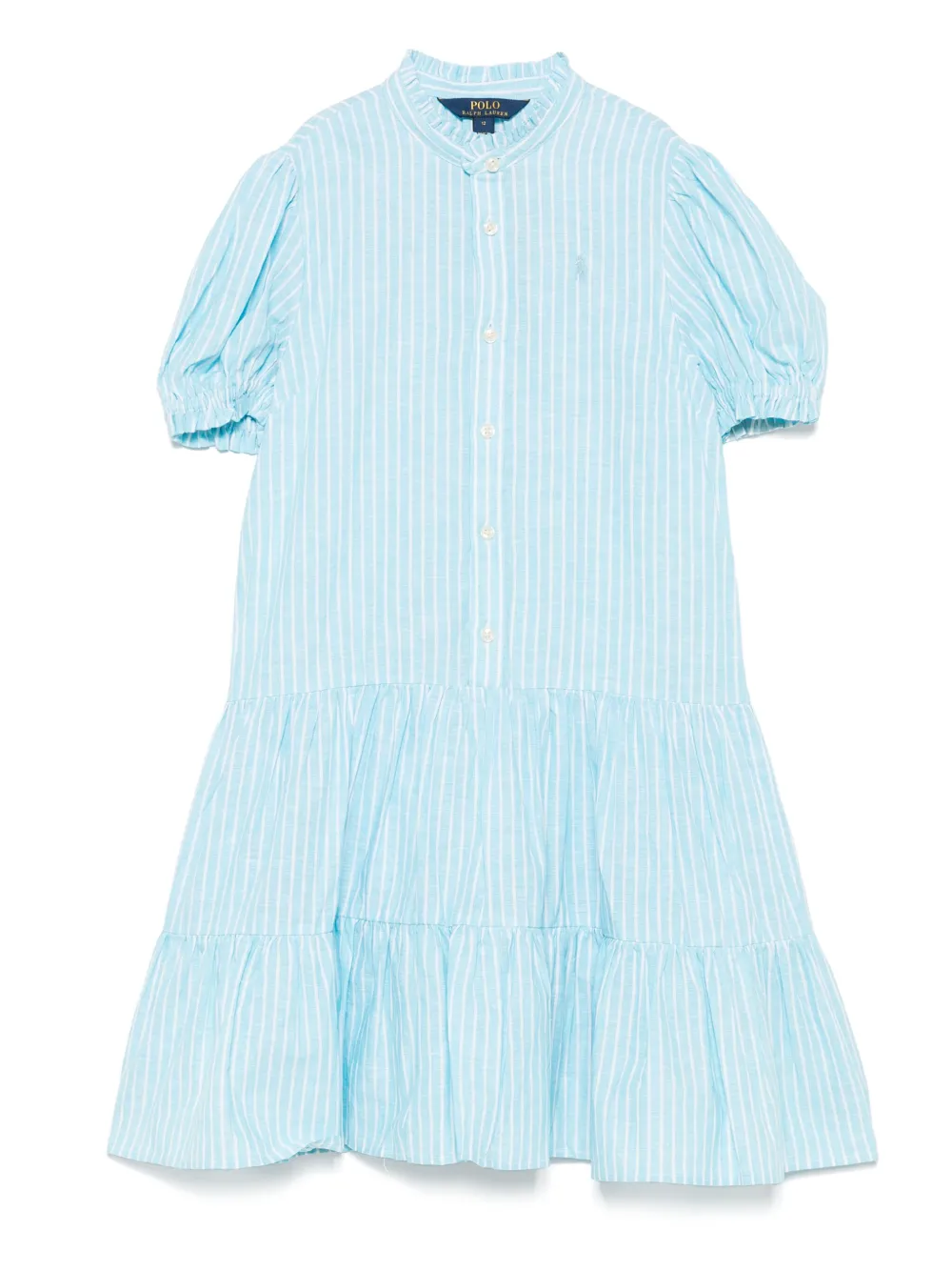 POLO RALPH LAUREN KIDS ポロポニー ワンピース - ブルー POLO RALPH LAUREN KIDS ポロポニー ワンピース - ブルー