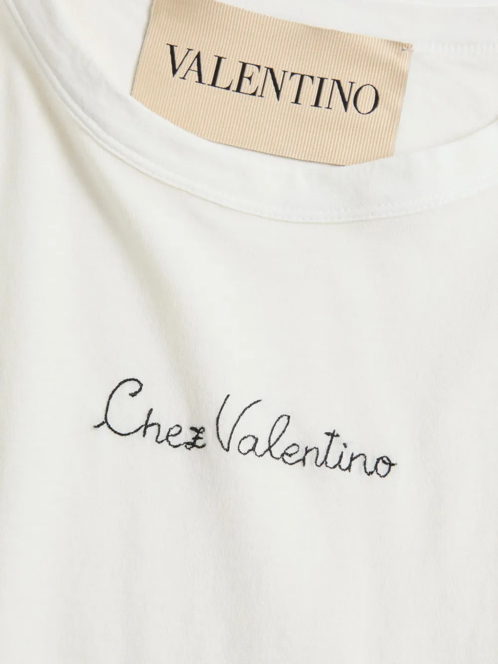 Valentino Garavani Katoenen T-shirt Wit