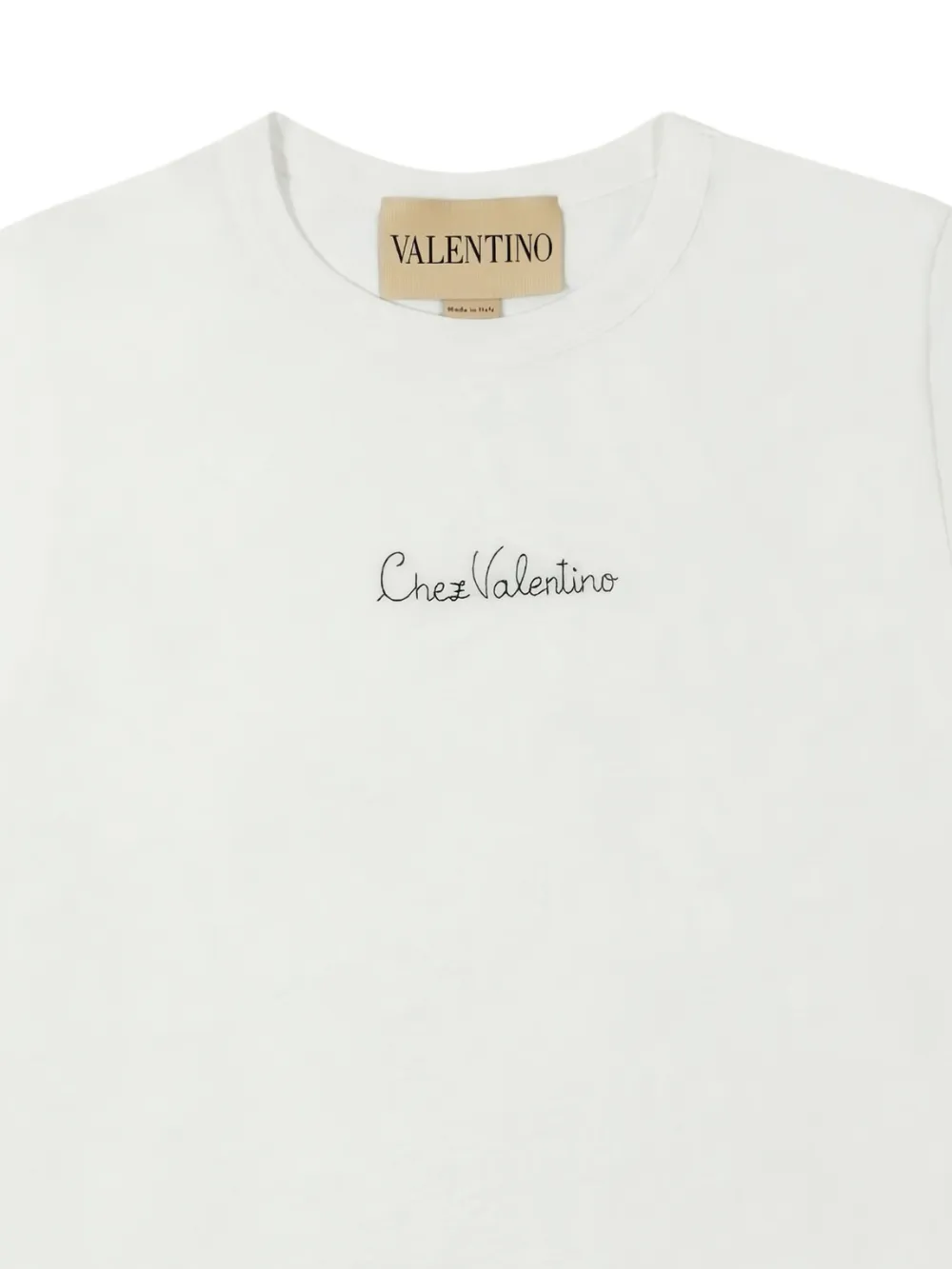 Valentino Garavani Katoenen T-shirt Wit