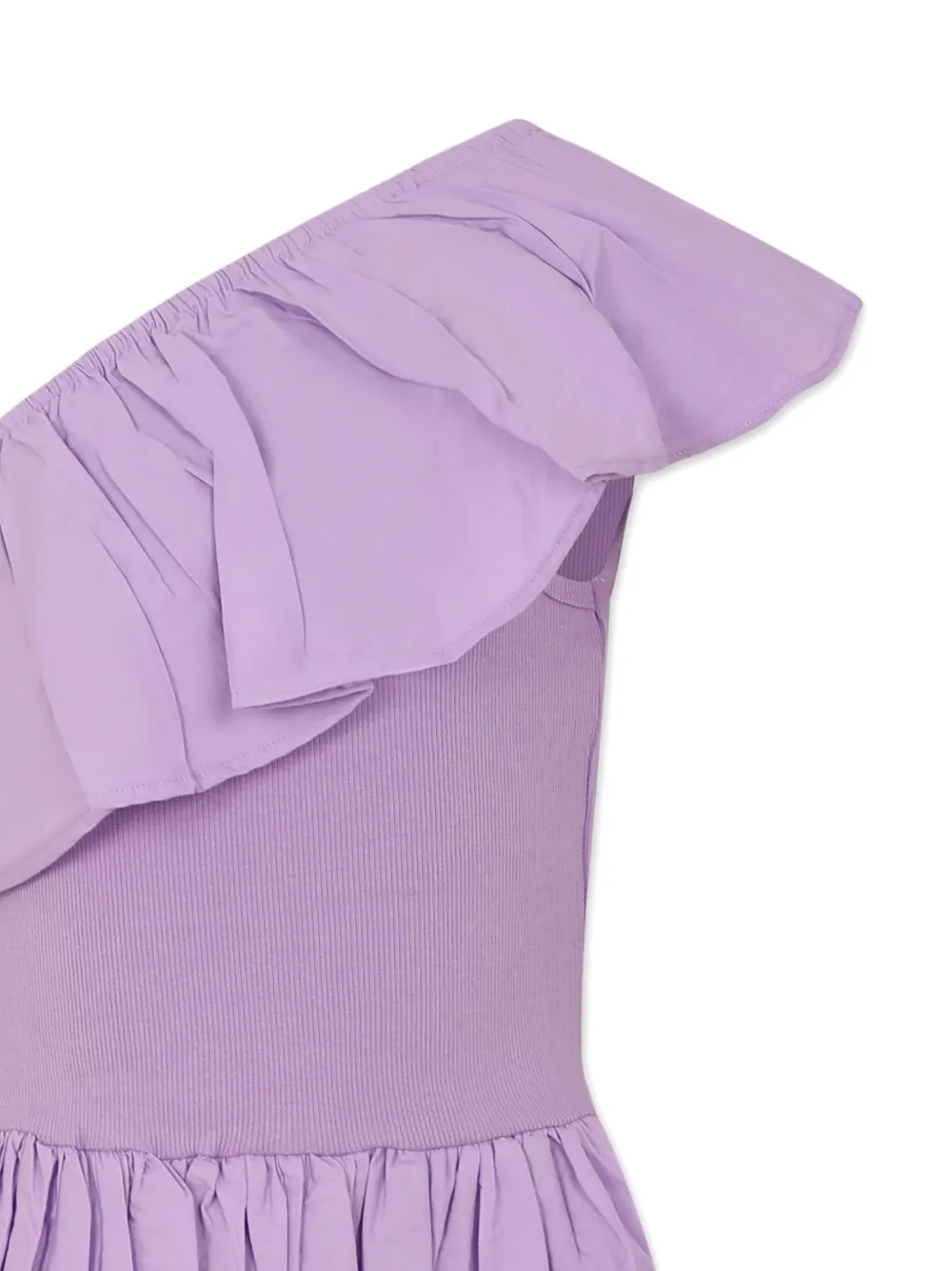 Molo Midi-jurk met ruches Paars