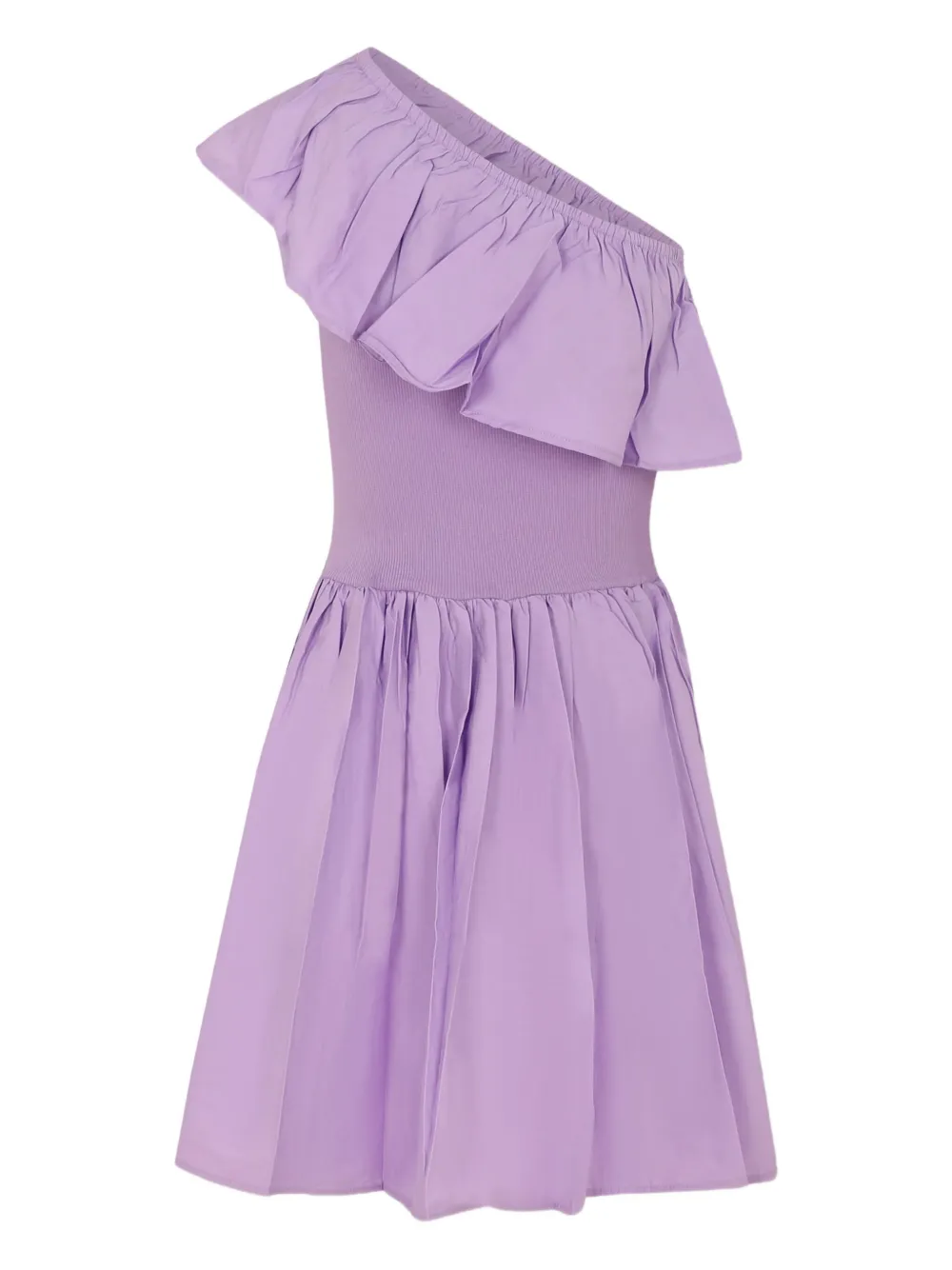 Molo Midi-jurk met ruches Paars