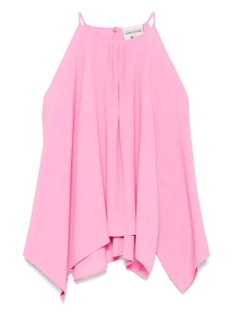 Semicouture halterneck top