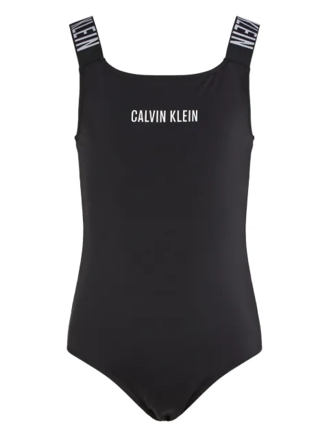 Calvin Klein Kids logo-print swimsuit 
