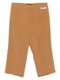 GCDS tailoring capri trousers - Brown