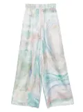 ZIMMERMANN The Illuminate wide-leg trousers - Blue
