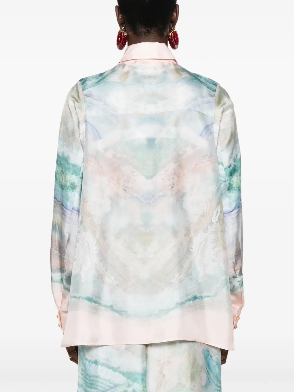 ZIMMERMANN The Illuminate blouse Blauw