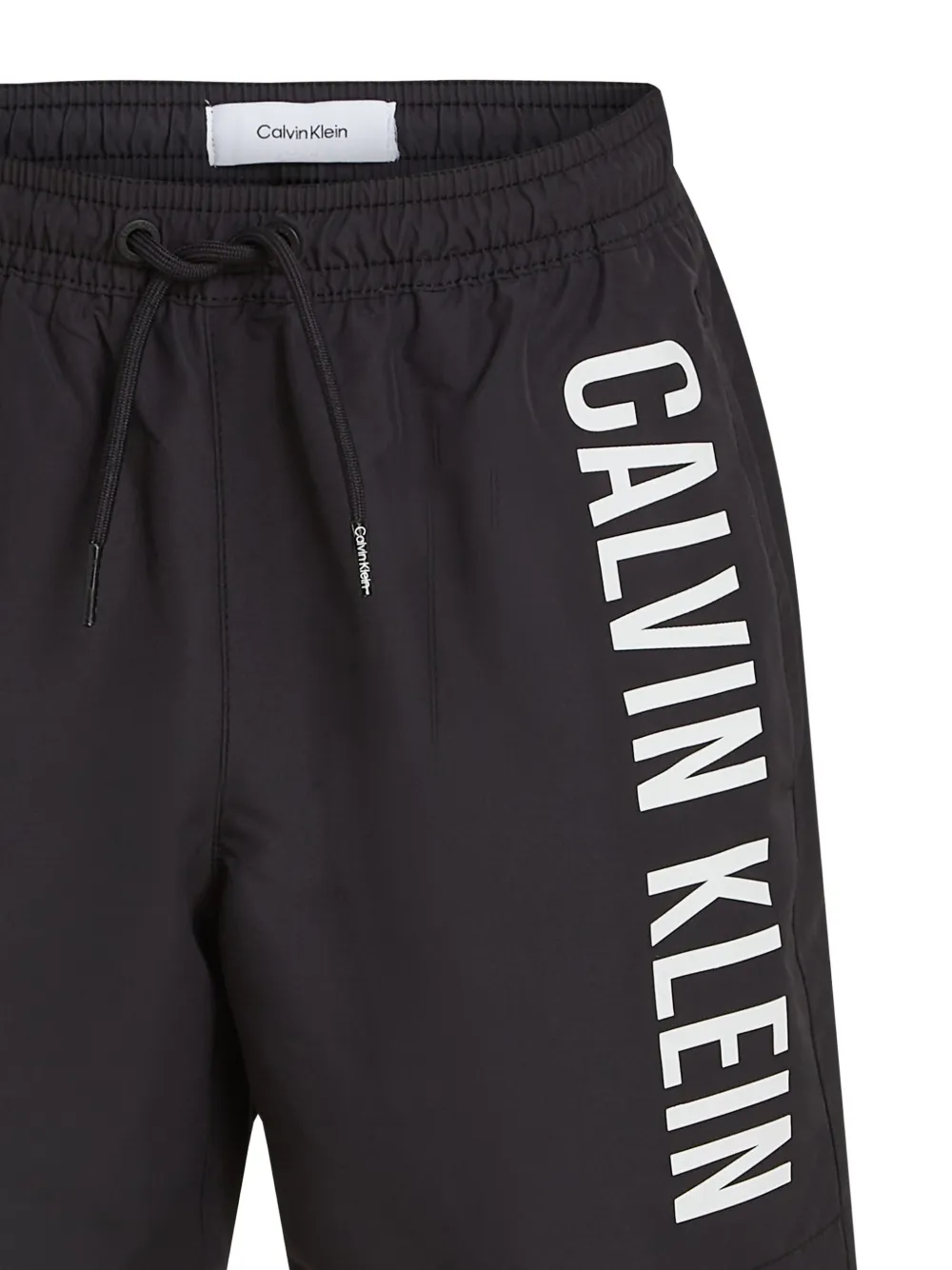 Calvin Klein Kids Zwembroek met logoprint Zwart