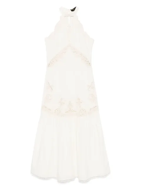 TWINSET lace-detailed maxi dress
