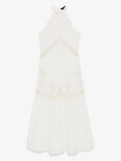 TWINSET lace-detailed maxi dress