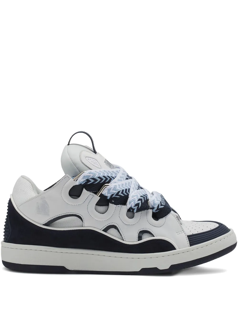 Lanvin Curb lace-up sneakers Grey