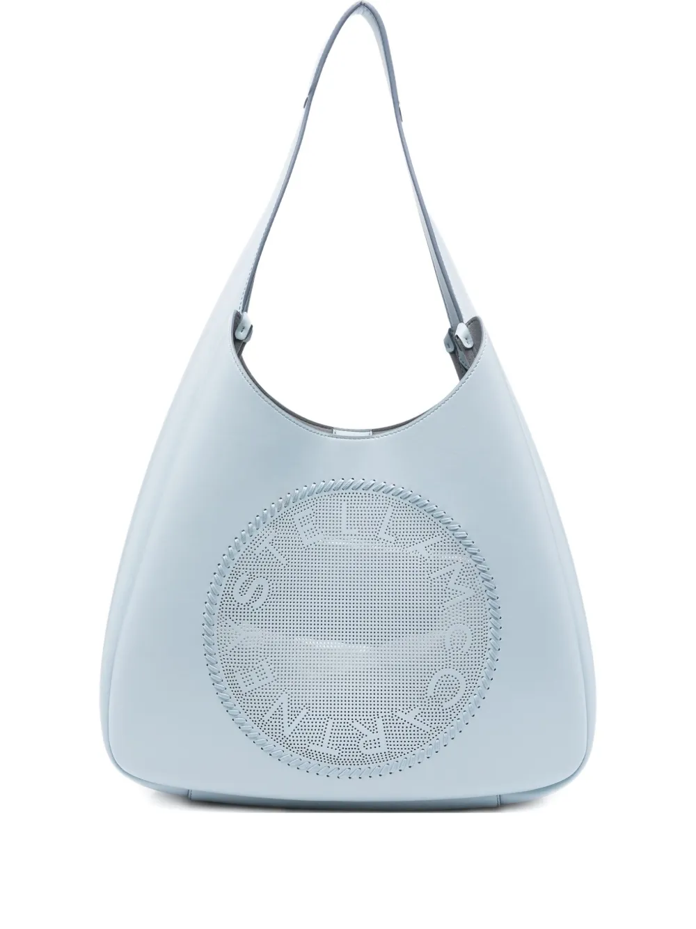 Stella McCartney perforated shoulder bag - Blu