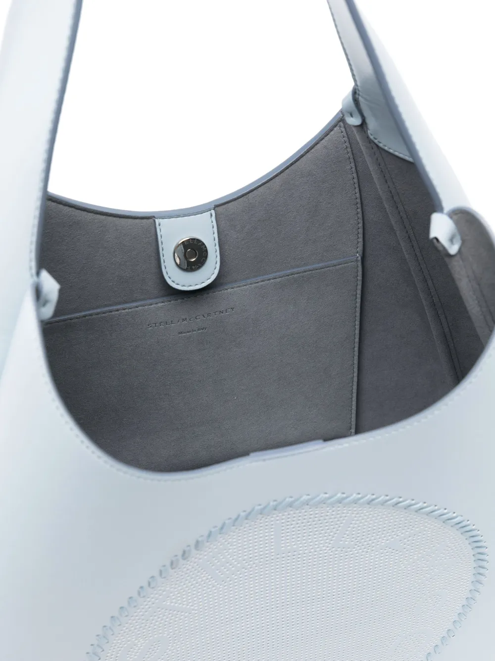 Stella McCartney Geperforeerde schoudertas Blauw