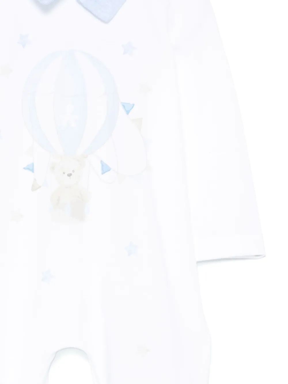 Le Bebé Enfant Pyjama met print Wit
