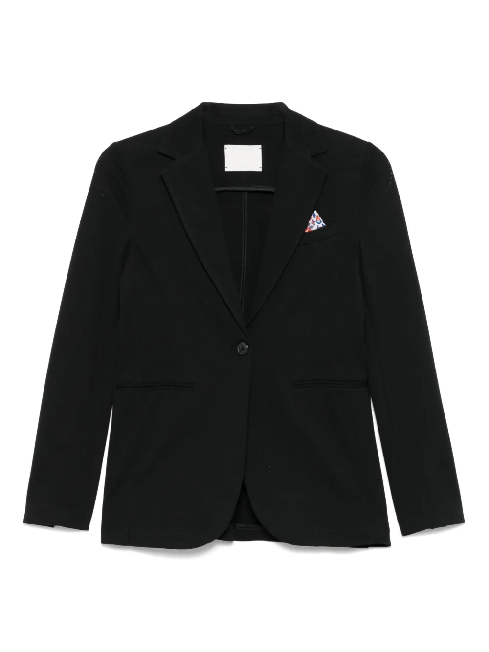 Circolo 1901 textured blazer | Black | Image 1