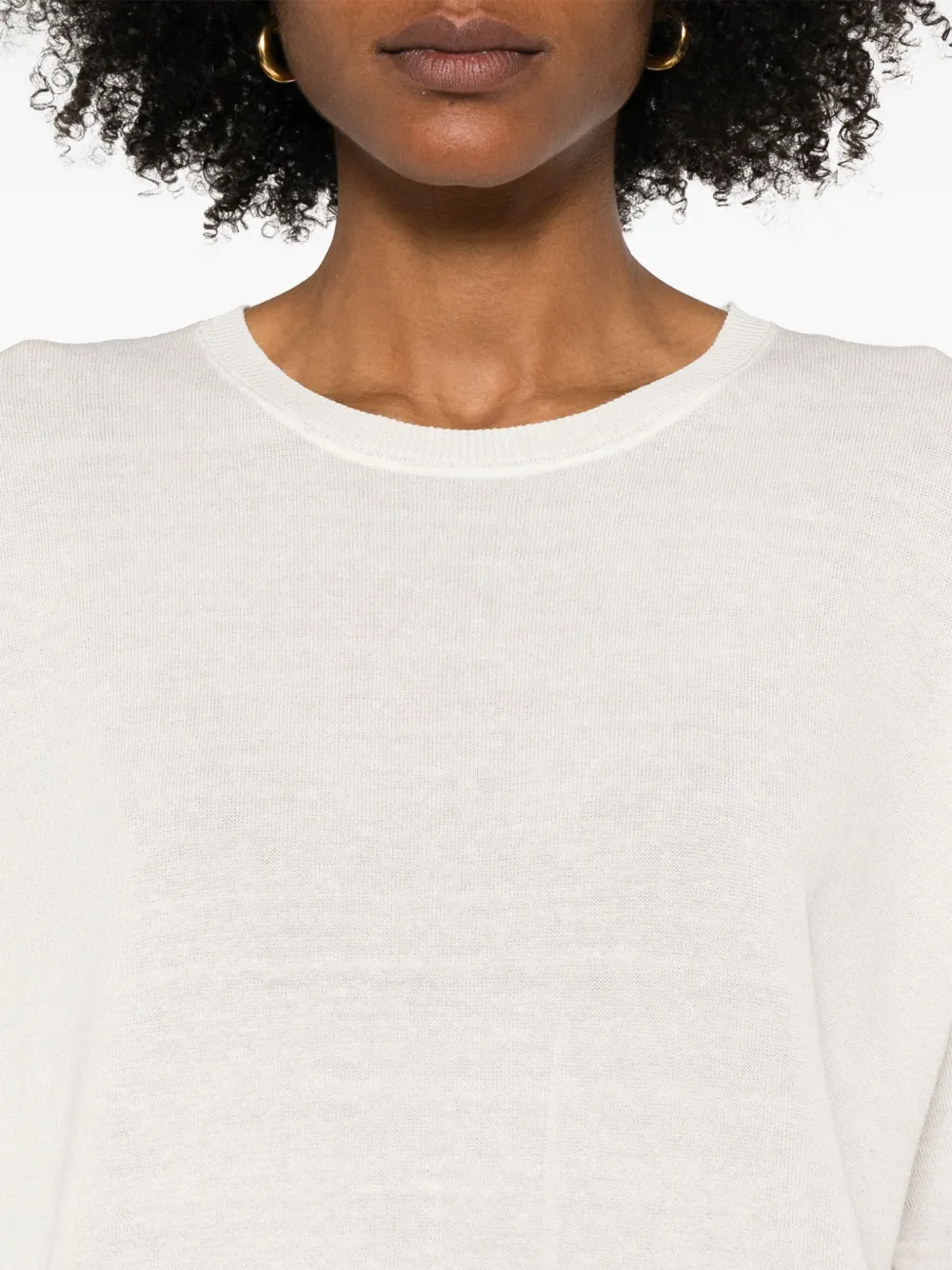 The Row Jiselle T-shirt Wit