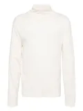 LEMAIRE turtleneck long-sleeve sweater - White