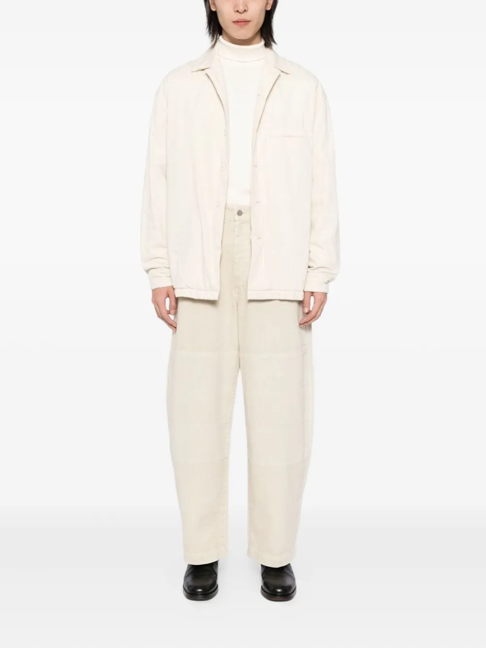 LEMAIRE Coltrui met lange mouwen - Wit