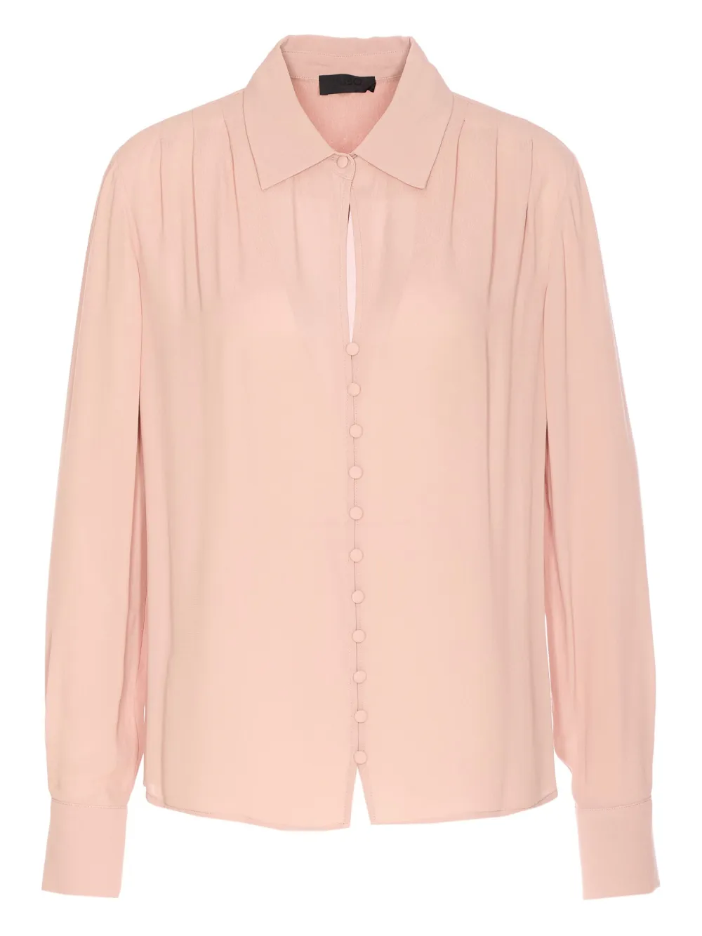 LIU JO Blouse met geplooid detail Roze