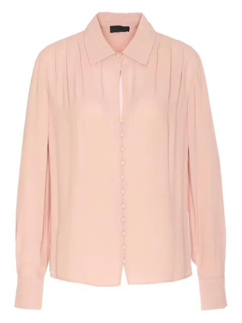 LIU JO camisa con detalle plisado