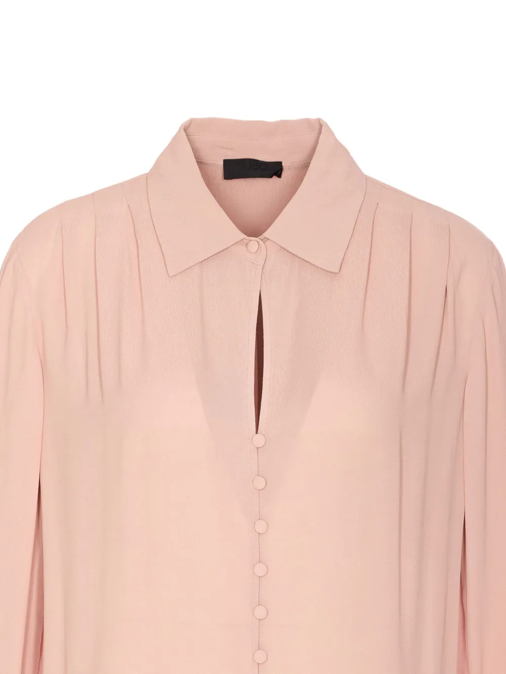LIU JO Blouse met geplooid detail Roze