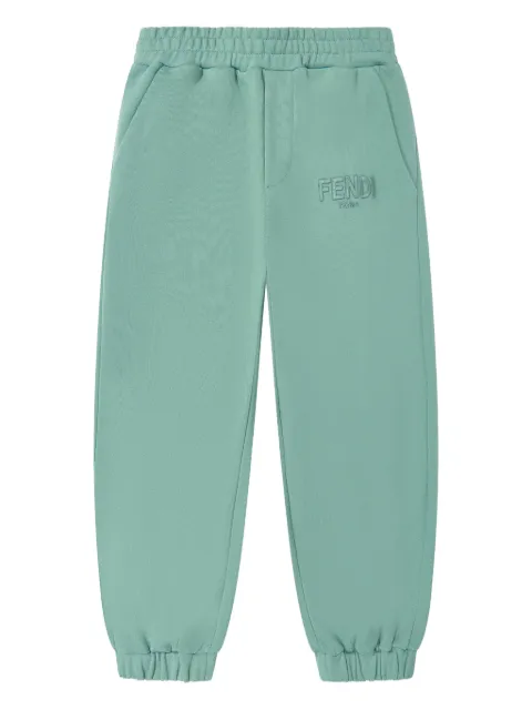 Fendi Kids logo-embroidered track trousers 