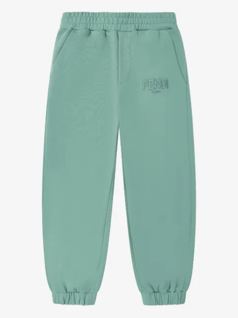 Fendi Kids logo-embroidered track trousers
