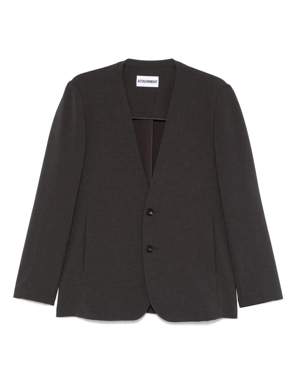 V-neck blazer