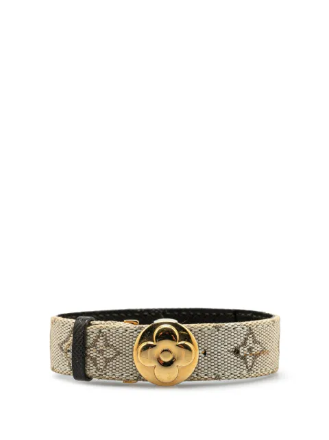 Louis Vuitton Pre-Owned pulsera Monogram Mini Lin Wish Bracelet 2002