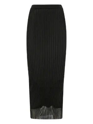 【関税込み】sportmax 'Cariddi' skirt Sportmax Cariddi Skirt in Natural | Lyst