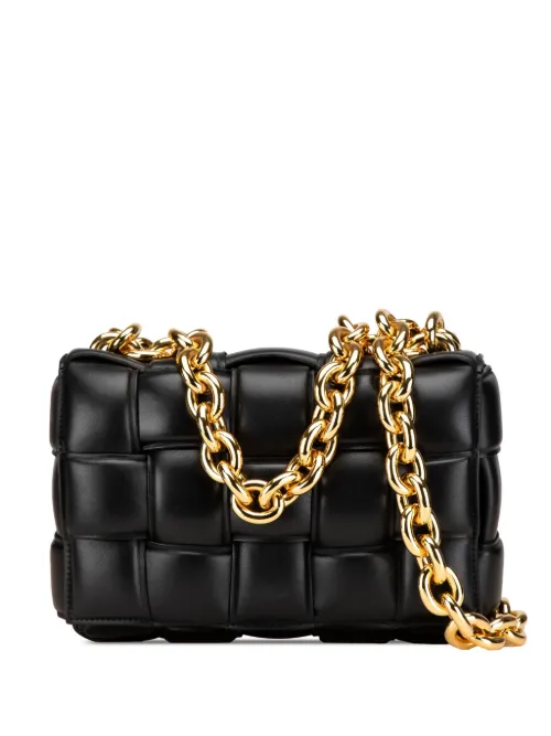 Sac à main Padded Chain Cassette en cuir Nappa Intrecciato (2012-2024) - Bottega Veneta Pre-Owned - Modalova