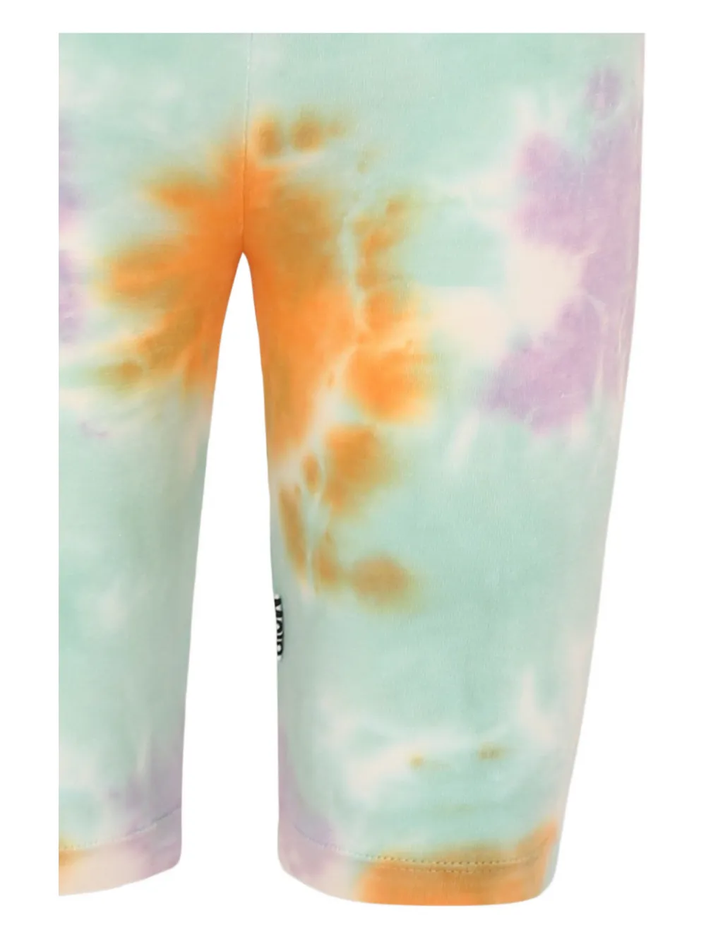 Molo Legging met tie-dye print Blauw