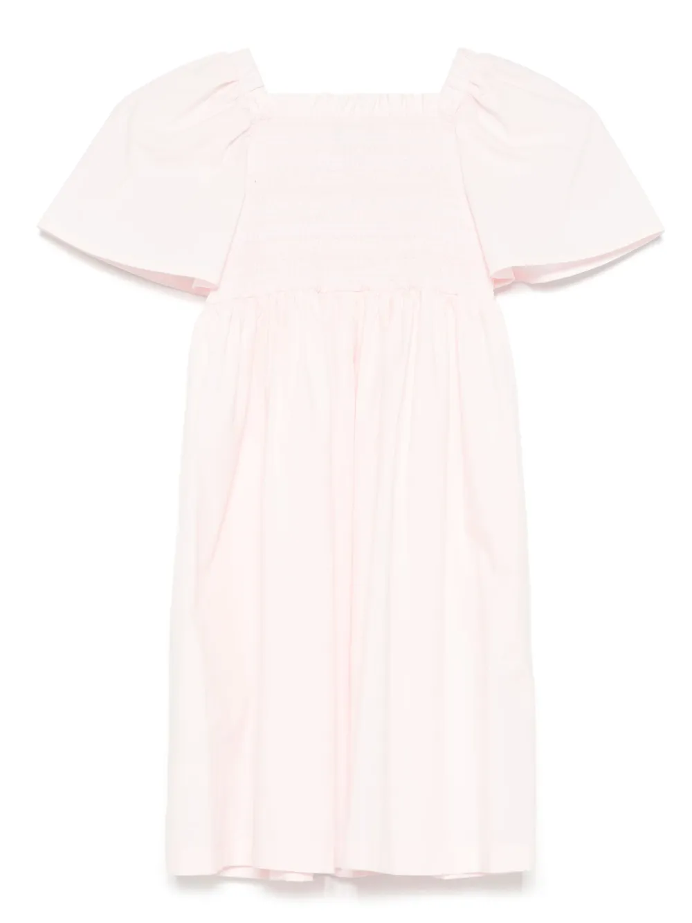 Fendi Kids Jurk met geborduurd logo Roze