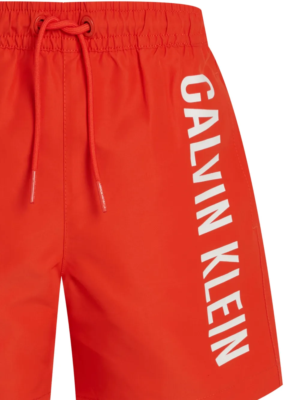 Calvin Klein Kids Zwembroek met logoprint Rood