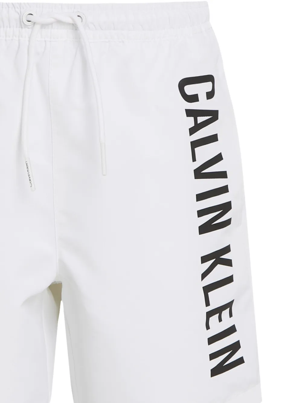 Calvin Klein Kids Zwembroek met logoprint Wit
