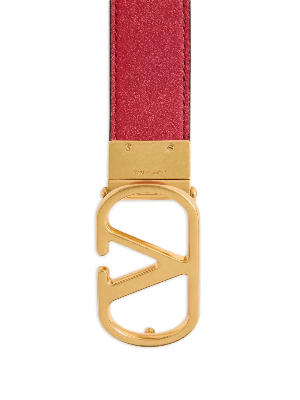 Valentino Garavani 30 mm VLogo Signature omkeerbare riem Zwart