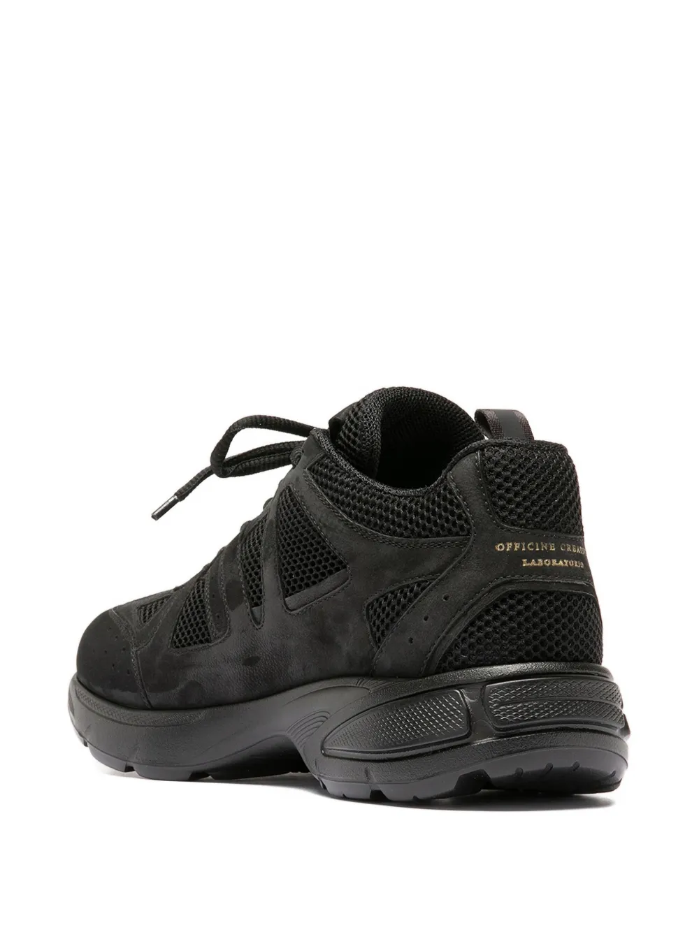 Officine Creative leather sneakers Black