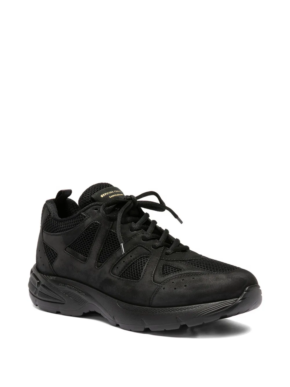 Officine Creative leather sneakers Black