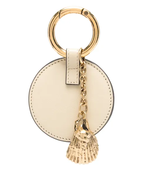 Chloé mirror-detail leather keyring