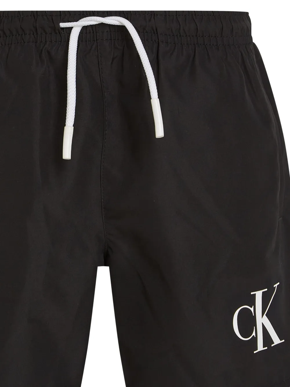 Calvin Klein Kids Zwembroek met logoprint Zwart