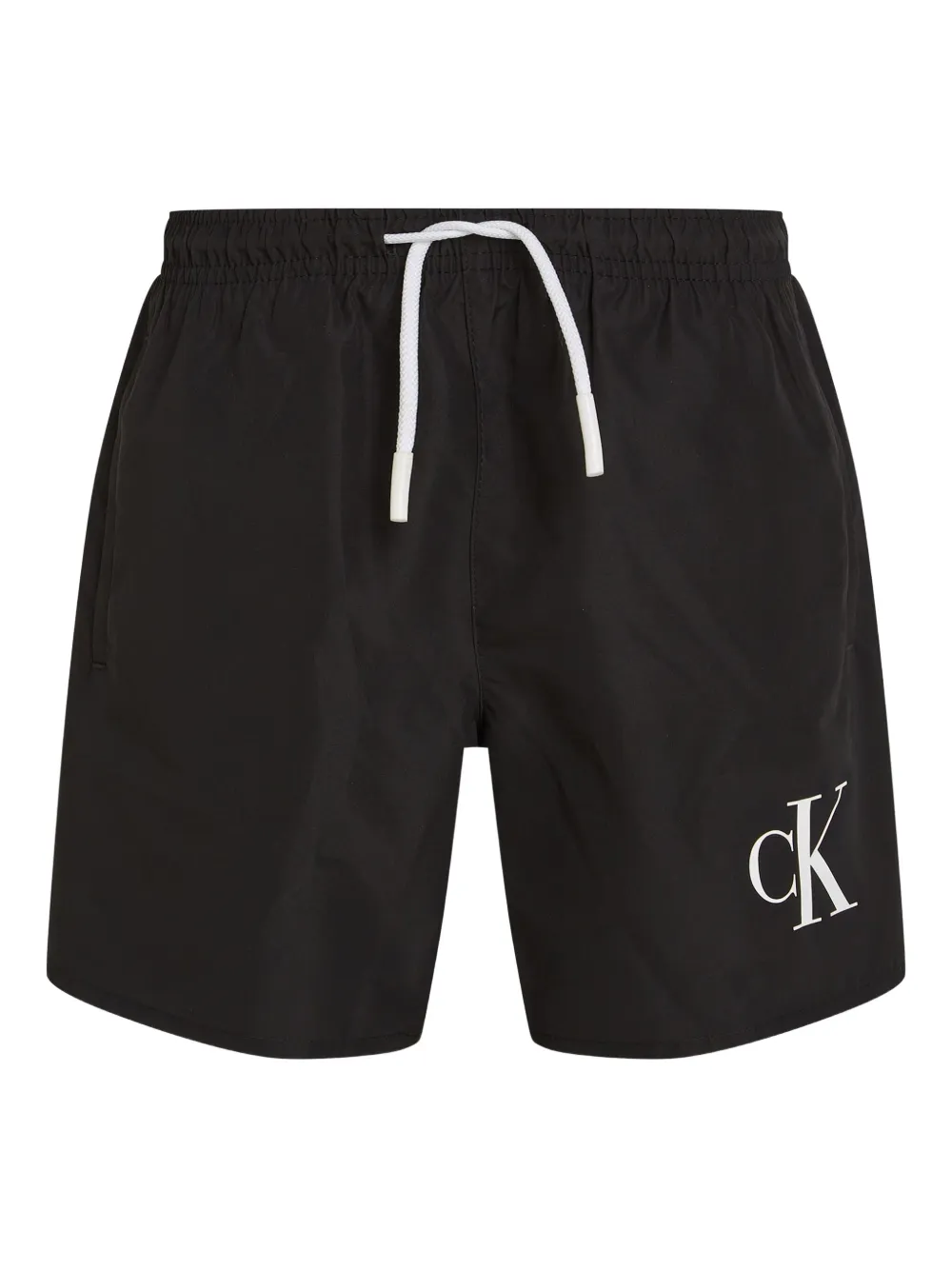 Calvin Klein Kids Zwembroek met logoprint Zwart