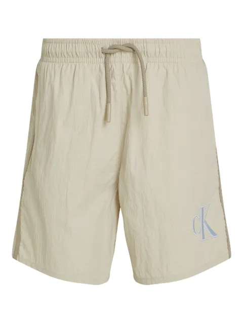 Calvin Klein Kids logo-print swim shorts