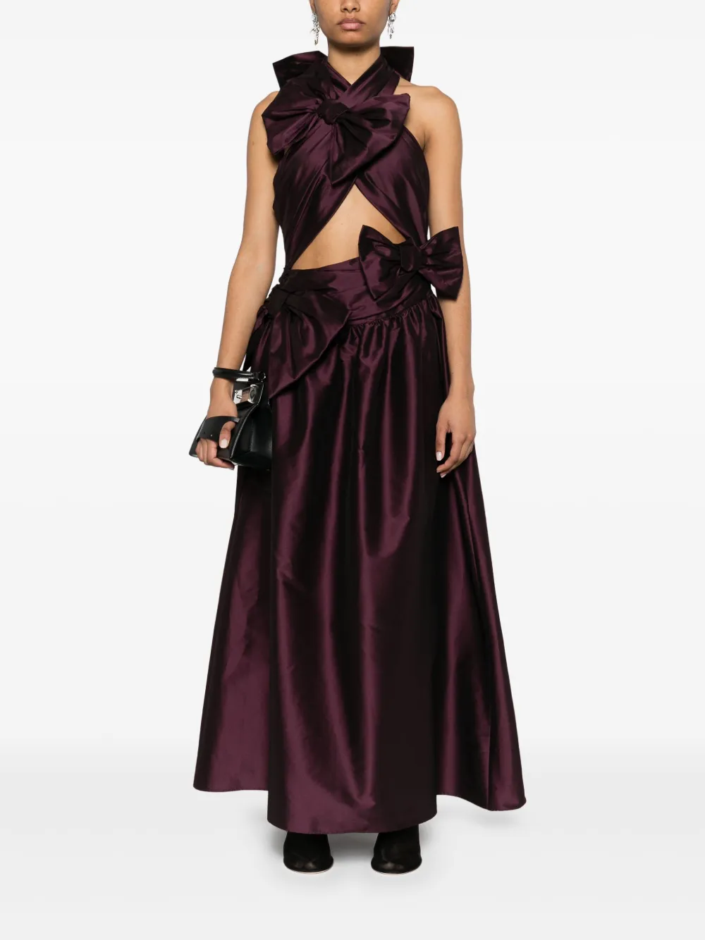 Viktor & Rolf vestido largo con moño drapeado | Vestidos de coctel y fiesta | Image 2