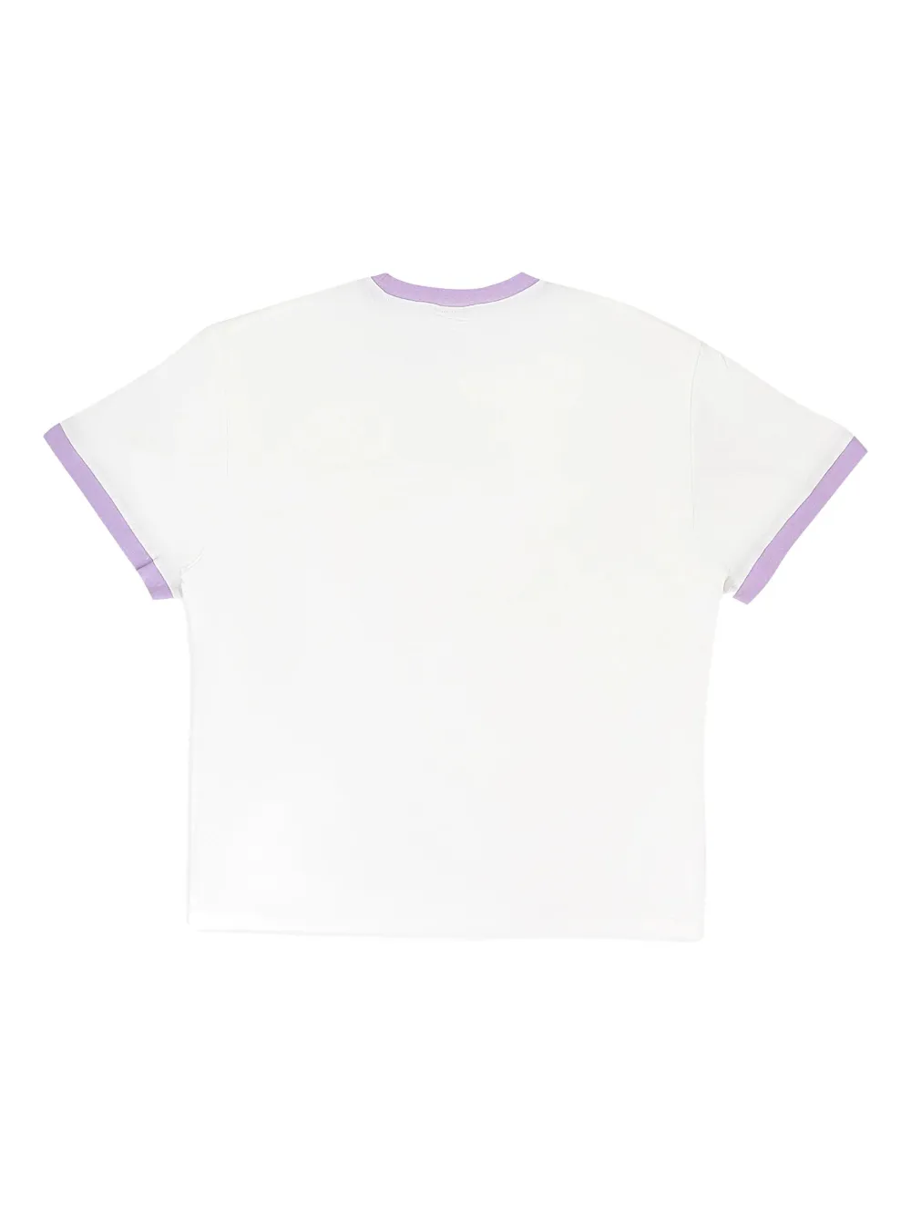 Sinclair 3D logo ringer T-shirt - Wit