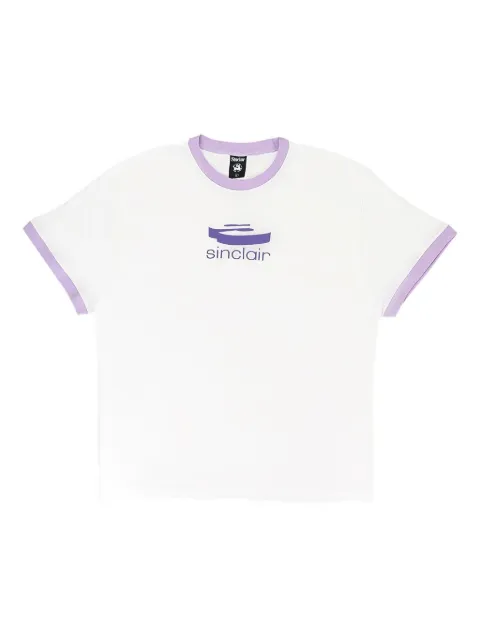Sinclair 3D logo ringer T-shirt